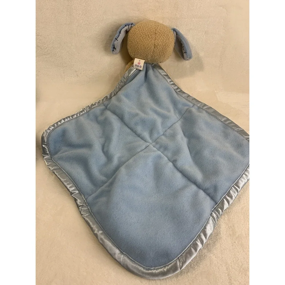 Kids II Baby Dog Puppy Plush Lovey Security Blanket Bedtime Prayer Praying Satin